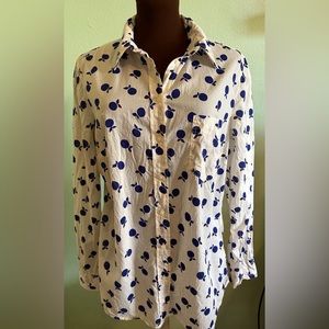 Gap Shirt Boyfriend Fit size large